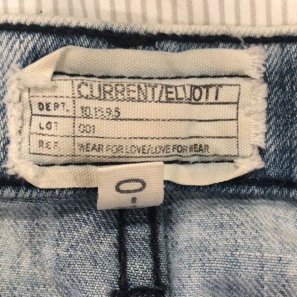 Current Elliot Knee Ripped Jeans - Picture 2 of 3